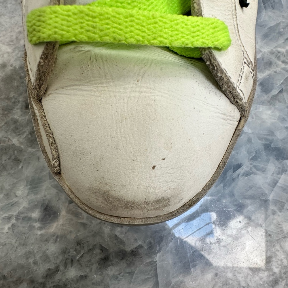 Golden Goose Super-Star White and Black Women’s Sneakers - Picture 6 of 9